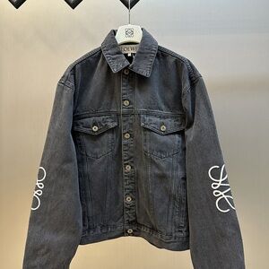 Vintage Loewe black jean jacket
